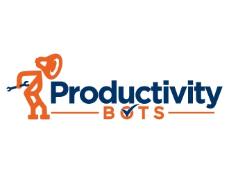 Productivity Bots logo design by MUSANG