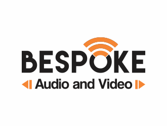 Bespoke Audio and Video  or Bespoke AV logo design by up2date