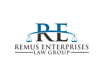 Remus Enterprises Law Group logo design by BintangDesign