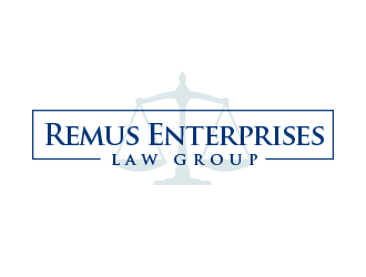 Remus Enterprises Law Group logo design by BeDesign