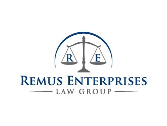Remus Enterprises Law Group logo design by jaize