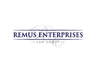 Remus Enterprises Law Group logo design by BrainStorming