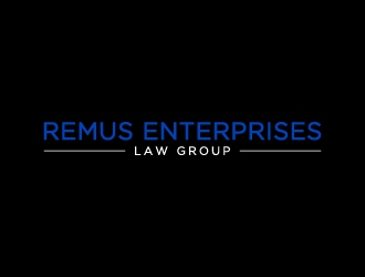 Remus Enterprises Law Group logo design by BrainStorming