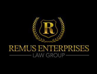 Remus Enterprises Law Group logo design by kunejo