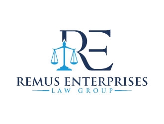 Remus Enterprises Law Group logo design by sanworks