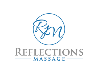 Reflections Massage logo design by lexipej