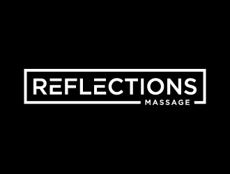 Reflections Massage logo design by treemouse