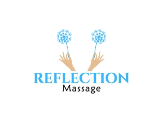 Reflections Massage logo design by iamjason