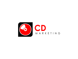 CD Marketing logo design by giphone