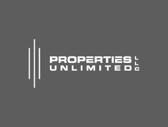 Properties Unlimited LLC logo design by maserik