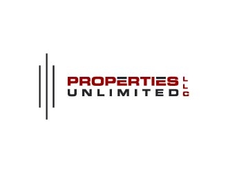 Properties Unlimited LLC logo design by maserik