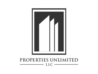Properties Unlimited LLC logo design by berkahnenen
