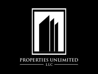 Properties Unlimited LLC logo design by berkahnenen