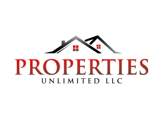 Properties Unlimited LLC logo design by Suvendu