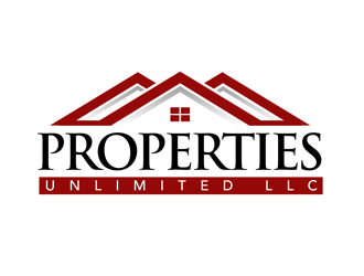 Properties Unlimited LLC logo design by kunejo