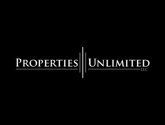 Properties Unlimited LLC logo design by sanworks