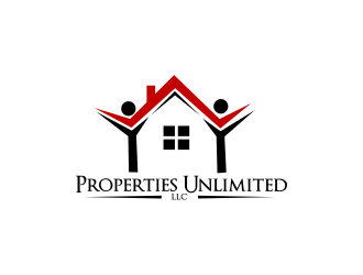 Properties Unlimited LLC logo design by Greenlight