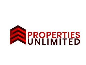 Properties Unlimited LLC logo design by tec343