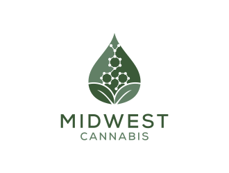 Midwest Cannabis logo design by N3V4