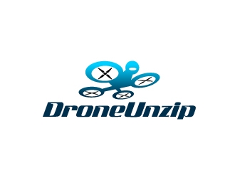 Drone Unzip logo design by Marianne