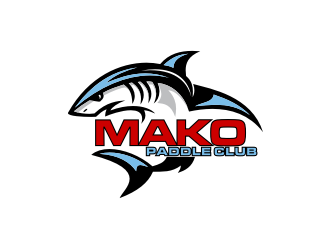 Mako Paddle Club logo design by blessings