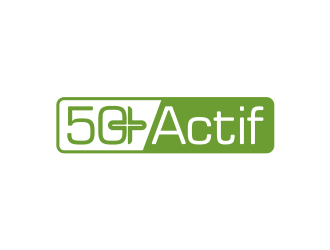 50➕ Actif logo design by amazing