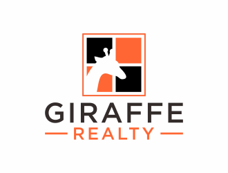Giraffe Realty  logo design by checx