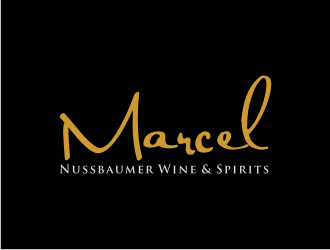 Marcel Nussbaumer Wine & Spirits logo design by asyqh