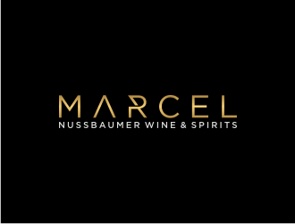 Marcel Nussbaumer Wine & Spirits logo design by asyqh