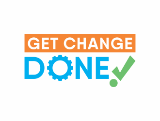 Get Change Done! logo design by puthreeone