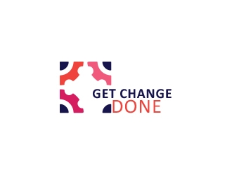 Get Change Done! logo design by heba