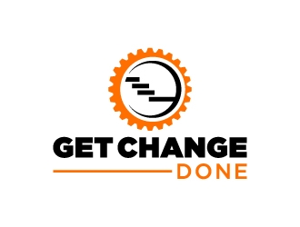 Get Change Done! logo design by mewlana