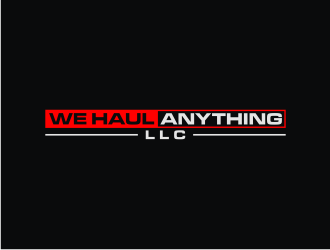 We Haul Anything LLC logo design by logitec