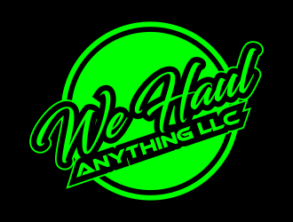 We Haul Anything LLC logo design by beejo