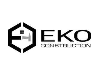 EKO construction logo design by Coolwanz
