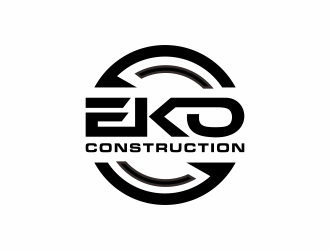 EKO construction logo design by checx
