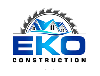 EKO construction logo design by 3Dlogos