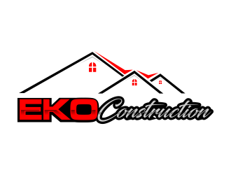 EKO construction logo design by qqdesigns