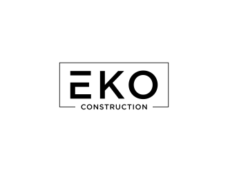 EKO construction logo design by haidar