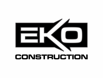 EKO construction logo design by eagerly