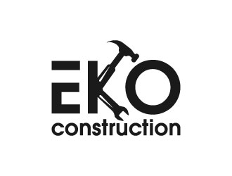 EKO construction logo design by aryamaity