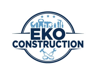 EKO construction logo design by AYATA