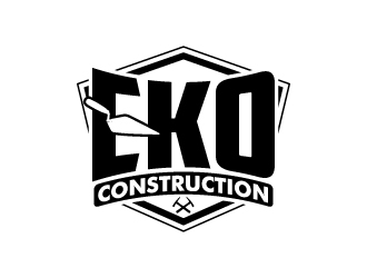 EKO construction logo design by uttam