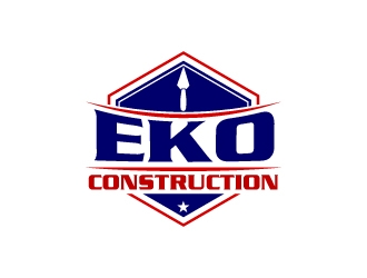 EKO construction logo design by uttam