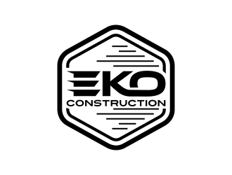EKO construction logo design by AisRafa