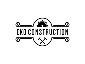 EKO construction logo design by Devian