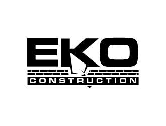 EKO construction logo design by SmartTaste