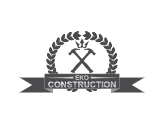 EKO construction logo design by kanal