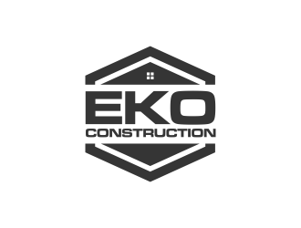 EKO construction logo design by ammad