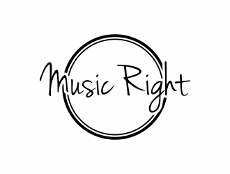 Music Right logo design by Editor